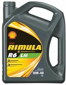 SHELL RIMULA R6 LM 10W40  4л. масло моторное